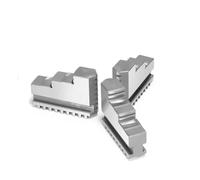 Mandrino per tornio per legno, Pezzo di ricambio for mandrino for tornio, 3 ganasce, interne ed esterne morbide, for mandrini da 80 mm e 100 mm(K11-100 Internal Jaw)