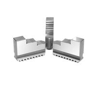 Mandrino per tornio per legno, Pezzo di ricambio for mandrino for tornio, 3 ganasce, interne ed esterne morbide, for mandrini da 80 mm e 100 mm(K11-80 External Jaw)