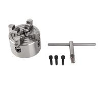 Mandrino Per Tornio Respicefinem K72 A 4 Griffe Da 80 Mm In Metallo Con Amplificatore Indipendente E Griffe Reversibili 3 Pollici Dimensioni 15 0×15 0×14 0 Accessori Per Tornio Utile Pe