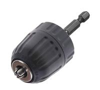 Mandrino per trapano 1 convertitore for mandrino autoserrante da 0,8-10 mm, filettatura 3/8"-24UNF, gambo esagonale da 1/4"(1PC(0.3-3.6mm))