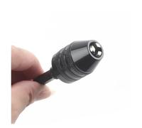 Mandrino per trapano 1 pz. Convertitore mandrino autoserrante 3/8"-24UNF Filettatura Adattatore a cambio rapido Gambo 1/4" Esagonale(1PC(0.3-3.6mm))