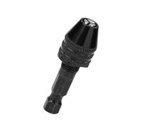 Mandrino per trapano 2 pezzi 1/4in mandrino autoserrante adattatore convertitore gambo esagonale 0,3-6,5 mm 0,3-3,6 mm(2PC 0.3-3.6mm)