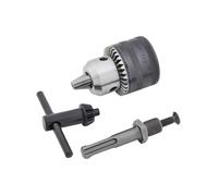 MANDRINO PER TRAPANO A CREMAGLIERA CHIAVINO 1,5 13MM ADATTATORE ATTACCO SDS PLUS