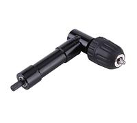 Mandrino per Trapano Ad Angolo Retto Adattatore per Trapano Elettrico 90 Gradi Compatibile con Albero 8 Mm per Spazi Ristretti