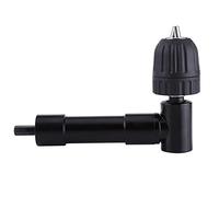 Mandrino per Trapano Ad Angolo Retto, Angolo di 90 Gradi con Albero 8 Mm, Compatibile con Punte Trapano 0,8 Mm-10 Mm, per Spazi Ristretti, Leggero e Comodo
