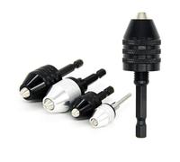 Mandrino per trapano Adattatore for mini trapano, cacciavite senza chiave, avvitatore a percussione, strumento di conversione for punte da trapano(0.3-3.6 6.35-H B)