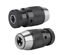 Mandrino per Trapano Autoserrante, 0-13mm 1/2 Adattatore per Mandrino per Trapano Manuale Senza Chiave B16 a Cambio Rapido in Acciaio Robusto per Fresatrici per Trapano Elettrico