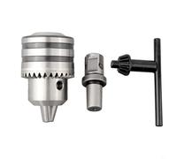 Mandrino per trapano da 1,5-13 mm e 3-16 mm, asta con gambo ad angolo retto da 19 mm per cono B16, adattatore in metallo per strumenti da officina (6)