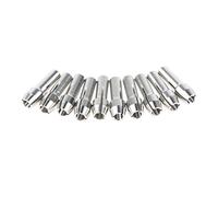 Mandrino per trapano in acciaio inox, 10 pezzi, 2,35 mm