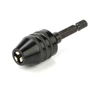 Mandrino per trapano Mandrino autoserrante, 1 pezzo, 0,3-3,6 mm/0,3-6,5 mm/0,6-8,0 mm, adattatore convertitore con gambo esagonale da 1/4",(1PC(0.6-8.0mm))