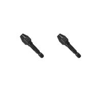 Mandrino per Trapano Manuale Senza Chiave, Strumento di conversione del mandrino autoserrante da 0,3-3,2 mm con Gambo Esagonale da 1/4 Pollici a Cambio rapido(2 Set of)