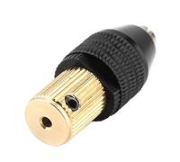 Mandrino per trapano, mini mandrino autoserrante in miniatura con design antiscivolo, 0,3-3,4 mm(2mm)