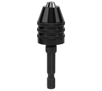 Mandrino per trapano, mini mandrino esagonale da 0,3 "6,5 mm 1/4" senza chiave, per mini trapano elettrico, smerigliatrice elettrica