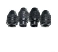 Mandrino per trapano multi mandrino, gamma 0, 3, 3, 4 mm, cambio rapido, senza chiave, con vite M7 M8x0 75, compatibile con utensili rotanti con filo (M7 x 0,75 mm corto)