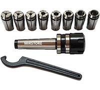 MANDRINO PORTAFRESE CONO MORSE 4 CON 8 PINZE