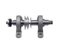 Mandrino portante per tornio, 2 cuscinetti M14x1mm M14 filettatura albero mandrino puleggia fai da te tornio for legno paletta adatta mandrino K01-65 K02-65/50 lama for da 4 pollici