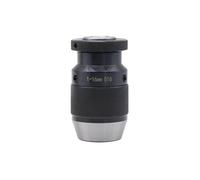 Mandrino portante per tornio, B16 B18 JT3 JT6 Mandrino for trapano Heavy Duty autoserrante Mandrino for foratura senza chiave Arbor Gamma di serraggio 1-16mm Tornio CNC(B16(1-16mm))