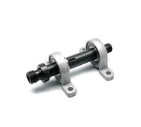 Mandrino portante per tornio, Cuscinetto Puleggia 1-8 1 "X 8 TPI Lavorazione del legno Tornio Paletta Albero mandrino cavo Adatto for legno Mandrino Prevenzione a ruggine