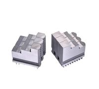 Mandrino portante per tornio, K11-80 K11-100 K11-125 K11-130 K11-160 K11-200 Mandrino a tre griffe Universale a tre griffe Mandrino Piede for carta 3 pezzi/set Tornio meccanico(K11-200 R)