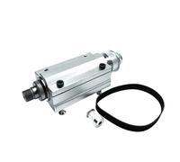 Mandrino portante per tornio, M14x1mm M14 Filo Mandrino Albero Puleggia Cuscinetto FAI DA TE Tornio di Legno Taglierina Paletta Fit Mandrino K01-50 K02-50 K01-65 K02-65