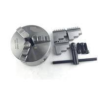 Mandrino portante per tornio, Mandrino for tornio da 4'' 100mm K11-100 Mandrino autocentrante a tre griffe Mandrino a scorrimento Mini Torno