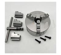 Mandrino portante per tornio, Mandrino for tornio in metallo da 130 mm a 3 griffe Mandrino for tornio in metallo K11-130