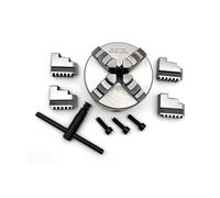 Mandrino portante per tornio, Mandrino for tornio K12-100 Mandrino autocentrante a 4 griffe Mandrino a scorrimento da 100 mm Mini mandrino for tornio