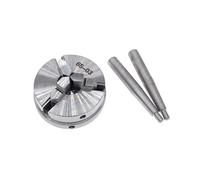 Mandrino portante per tornio, Mandrino for tornio manuale a tre griffe 65mm Filettatura M14 Accessori for macchine utensili CNC autocentranti