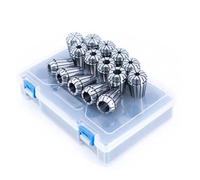 mandrino portapinze ER ad alta precisione Tornio for macchina for incidere con pinza a molla ER ER11 ER16 ER20 ER25 ER32(Set Box,ER11-13pcs)