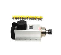 Mandrino raffreddato ad aria da 2,2 kW, motore CNC da 2200 W e 220 V + 13 mandrini ER20 (1-13 mm)(220V,Junction Box)