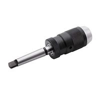 mandrino senza chiave per tornio, mandrino autoserrante, mandrino per tornio, mandrino e mandrino per fresatura CNC, pressa per trapano, Nero e argento, 1.0-16.0 mm + Mandrel MT4
