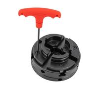 Mandrino Tornio Legno 4 Morti 39-76mm Precisione 0,25mm Acciaio 45# Serraggio Autocentrante M18x2,5mm Tornio Legno Industriale Domestico Meccanico Automobile 10,16x8cm