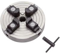 MANDRINO TORNIO LEGNO DI PRECISIONE 150 MM FERVI 4 GRIFFE INDIPENDENTI 0751/P
