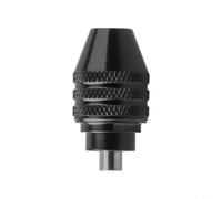 Mandrino zigrinato 0,3-3,2 mm per utensili rotanti | Elimina le modifiche delle pinze, accetta steli da 1/32 a 1/8, scambio rapido delle punte, risparmia