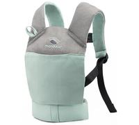 manduca Doll Carrier - Marsupio Bambole - Adatto per Bambini a partire dai 18 mesi - Portabambole in cotone biologico per bambole e giocattoli di peluche,Mint