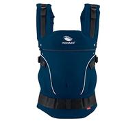 manduca First - Marsupio regolabile e versatile per neonati e bambini (3,5-20 kg) - Marsupio per bambini con trasporto anteriore, laterale e posteriore,Navy