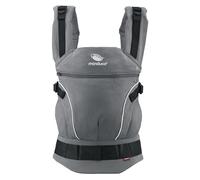 manduca First - Marsupio regolabile e versatile per neonati e bambini (3,5-20 kg) - Marsupio per bambini con trasporto anteriore, laterale e posteriore,Dark Grey