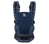 manduca First - Marsupio regolabile e versatile per neonati e bambini (3,5-20 kg) - Marsupio per bambini con trasporto anteriore, laterale e posteriore, RainbowNight