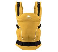 manduca First - Marsupio regolabile e versatile per neonati e bambini (3,5-20 kg) - Marsupio per bambini con trasporto anteriore, laterale e posteriore,Gold