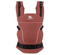 manduca First - Marsupio regolabile e versatile per neonati e bambini (3,5-20 kg) - Marsupio per bambini con trasporto anteriore, laterale e posteriore,Rouge