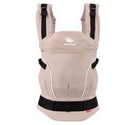 manduca First - Marsupio regolabile e versatile per neonati e bambini (3,5-20 kg) - Marsupio per bambini con trasporto anteriore, laterale e posteriore,Powder/apricot