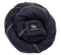 manduca Sling - Fasciatoio Neonato - Marsupio Elastico e per neonati dalla nascita fino a 15 kg - Puro cotone biologico - Certificato GOTS, Nero