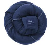 manduca Sling - Fasciatoio Neonato - Marsupio Elastico e per neonati dalla nascita fino a 15 kg - Puro cotone biologico - Certificato GOTS, Blu marino