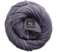 manduca Sling - Fasciatoio Neonato - Marsupio Elastico e per neonati dalla nascita fino a 15 kg - Puro cotone biologico - Certificato GOTS, Slate