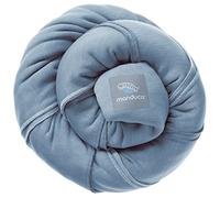 manduca Sling - Fasciatoio Neonato - Marsupio Elastico e per neonati dalla nascita fino a 15 kg - Puro cotone biologico - Certificato GOTS,Skyblue