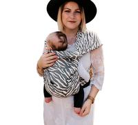 manduca Twist - Fascia leggera e facile con borsa canguro e morbida fascia per il ventre - Per neonati dalla nascita fino a 15 kg - Cotone biologico,