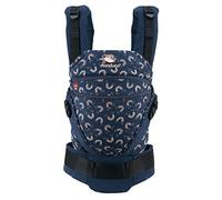 manduca XT - Marsupio Neonato 0-36 mesi - Seduta regolabile, da neonato a bambino - Fionda in cotone biologico con 3 opzioni di trasporto,Rainbow Night