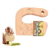 MaNeaz Modello Di Cervo Coltello Di Legno Per Bambini Forme Carine Coltelli Per Bambini Cucina Per Bambini Cucina In Legno Per Bambini Posate Bambini Per Tagliare E Cucinare, Frutta O Verdura
