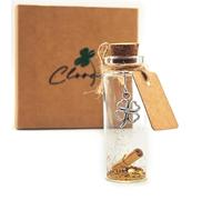 MaNeaz Portafortuna Quadrifoglio Portafortuna Inclusa La Confezione Regalo Adatto Come Regalo Di Incoraggiamento E Motivazione(A)
