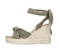 Manebí - Espadrillas in rafia e camoscio - - Shoes - Donna - Verde - 36 EU